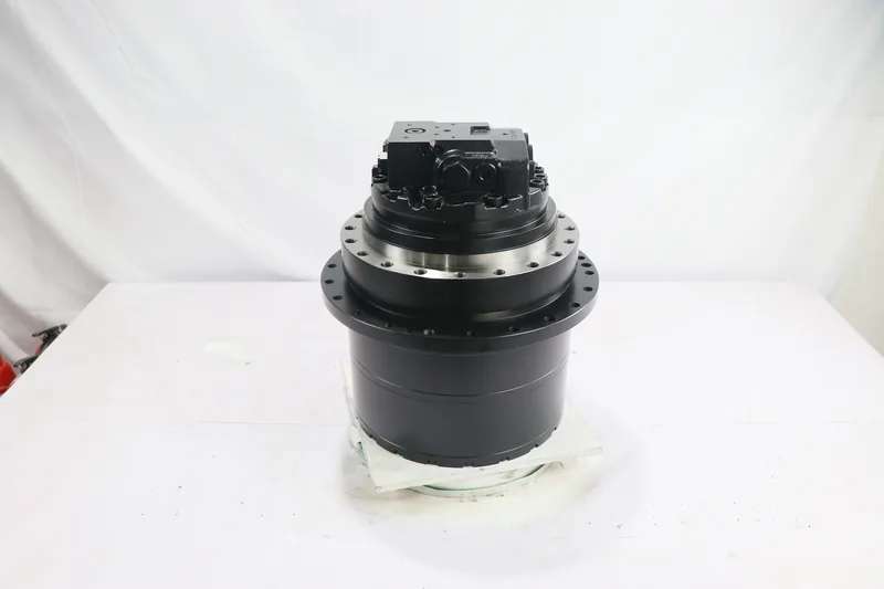 Black travel motor and final drive assembly