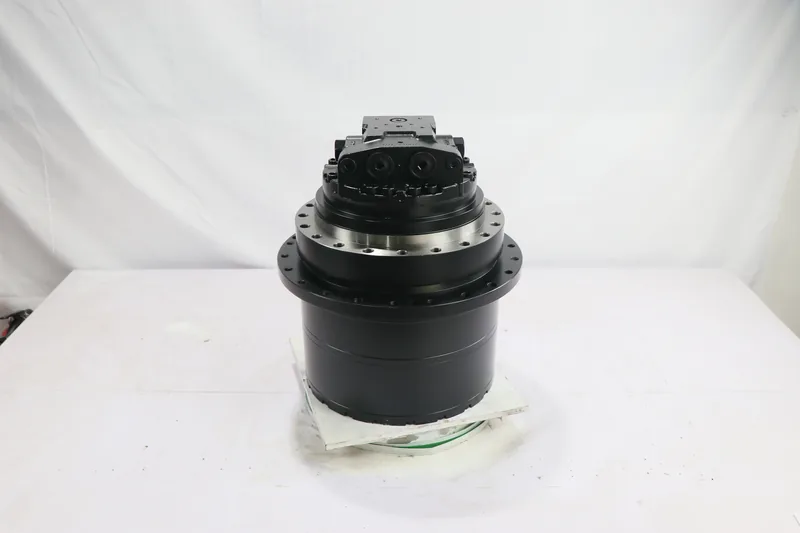 Black travel motor and final drive assembly