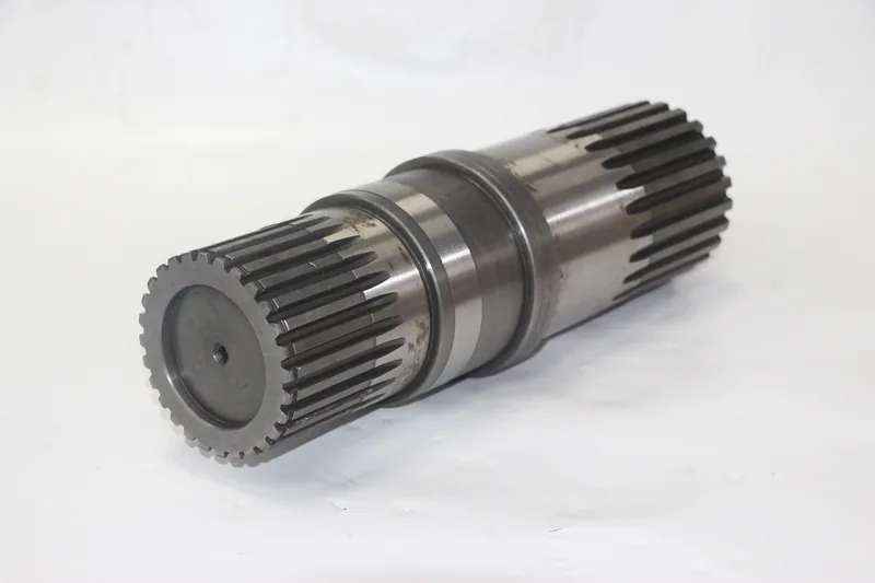 Swing gearbox vertical shaft with output pinion