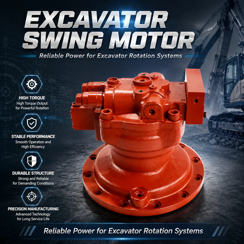 Original, OEM and remanufactured swing motor options