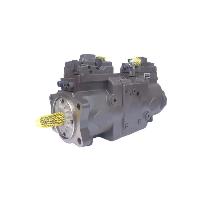 Hydraulic pump with mounting flange