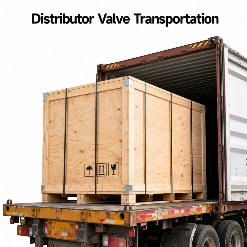 Shipping label and documents attached